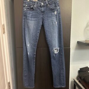 AG Adriano Goldschmied The Nolan Relaxed Slim Jeans Size 25R